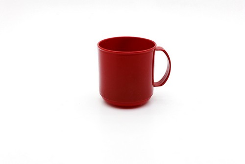 Caneca plástica merenda escolar 300ml